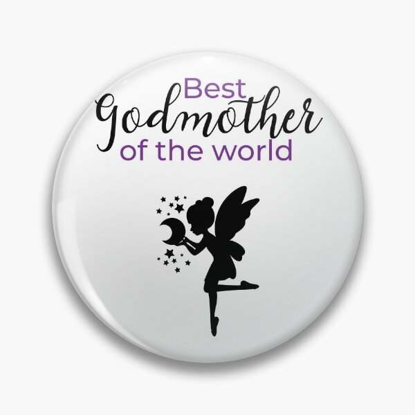 Item preview, Best Godmother of the World designed and sold by theluckstore.