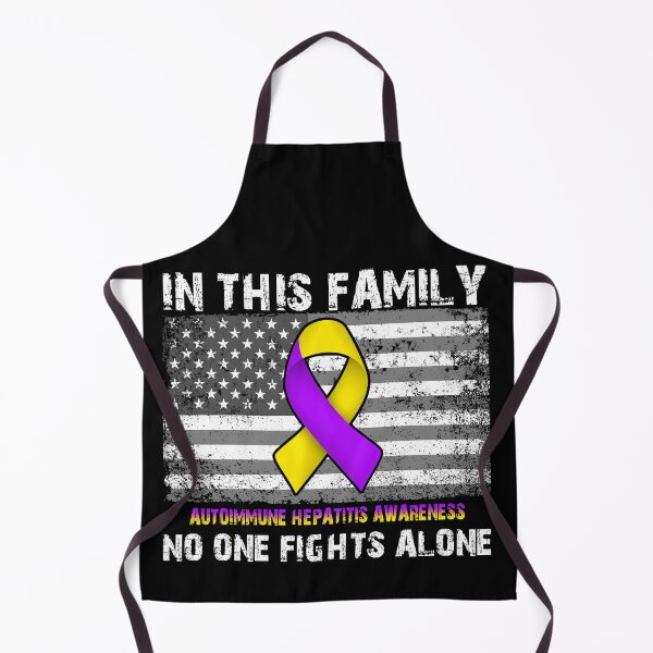 Item preview, American Flag Autoimmune Hepatitis Awareness No One Fights Alone designed and sold by Tammyilaria.