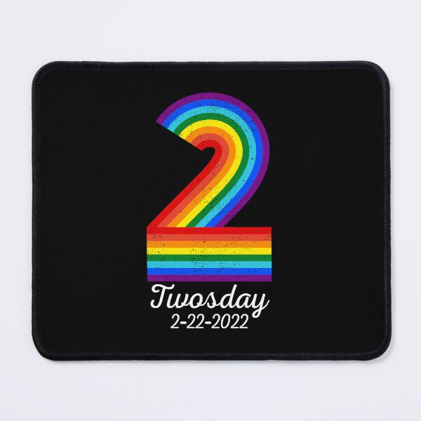 Item preview, Twosday 2-22-2022 Tuesday Teacher Student Rainbow Two Funny designed and sold by d247.