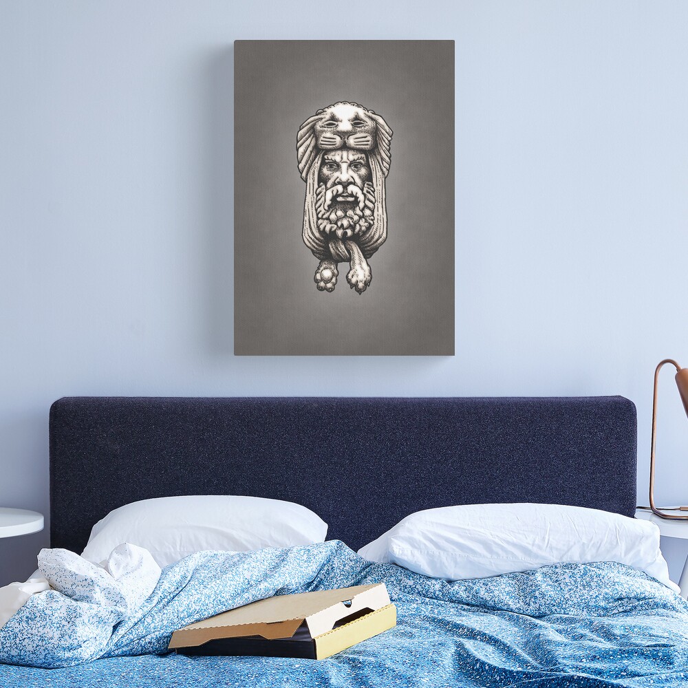 Lion Man Canvas Print