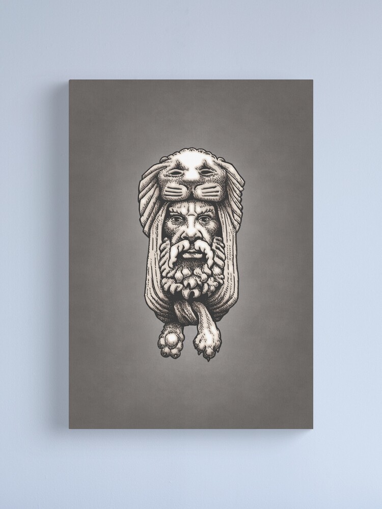 Alternate view of Lion Man Canvas Print