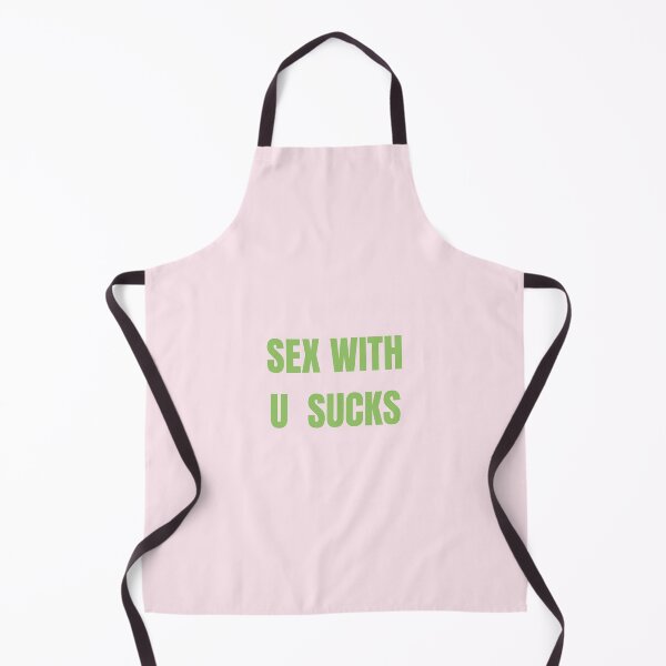 Item preview, "SEX WITH U SUCKS" print designed and sold by thebluebarn.