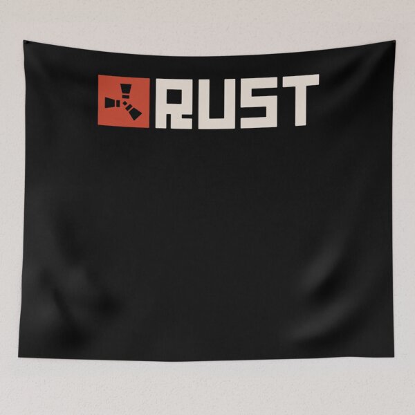 Item preview, Rust Logo Shirt Essential T-Shirt.png designed and sold by RobertThompson5.