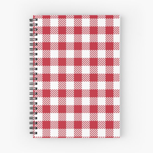 Item preview, Pretty Gingham Red and White Checked Square Pattern designed and sold by Moyanana.