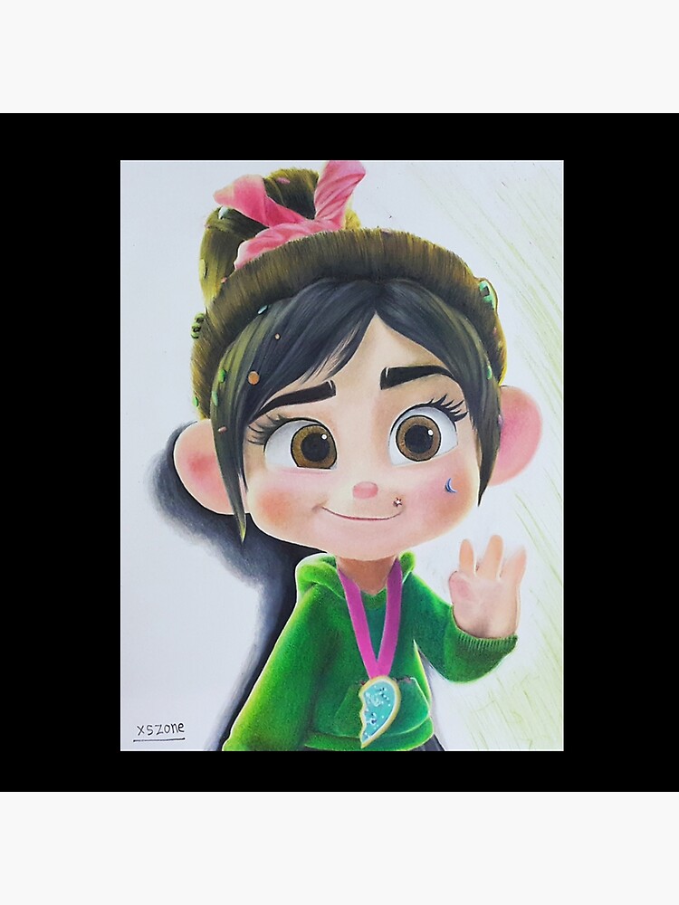 Vanellope - Top Shelf - Vanellope von Schweetz  Art Print for Sale by  PejolynGifts