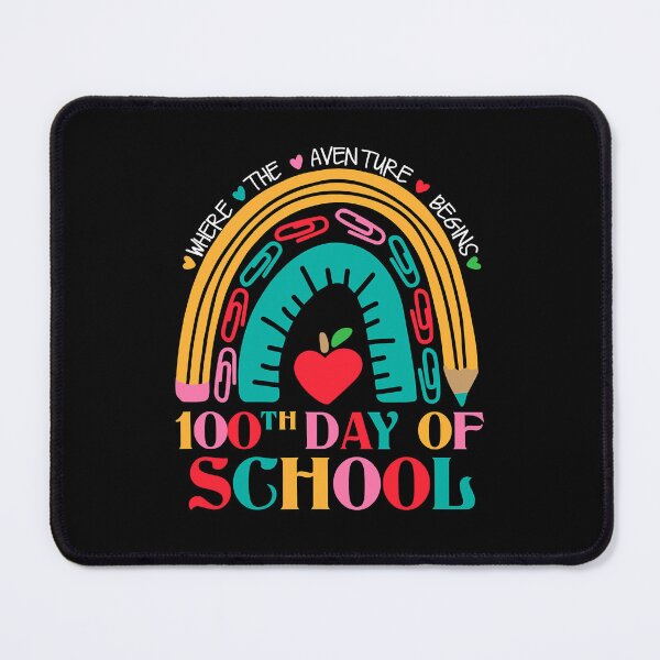 Item preview, 100th Day Of School Teacher - 100 Days Smarter Rainbow designed and sold by SamirBeydoun.