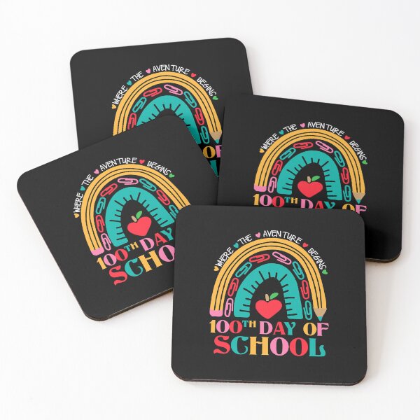 Item preview, 100th Day Of School Teacher - 100 Days Smarter Rainbow  designed and sold by SamirBeydoun.