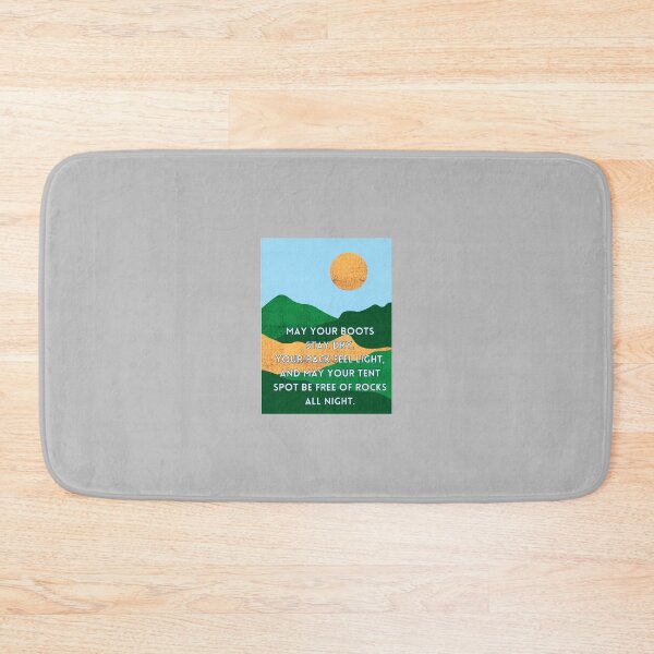 Item preview, Backpacker's blessing-hiking designed and sold by MotherOfBears.