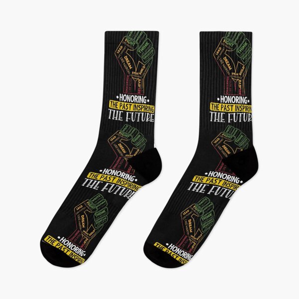 Item preview, Black History Month Inspiring The Future Power Fist Hand designed and sold by R&BApparel.