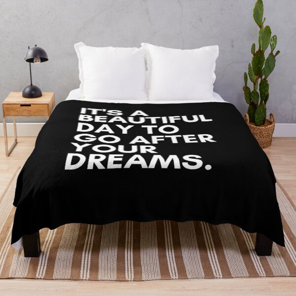 Item preview, It's a Beautiful Day to Go After Your Dreams designed and sold by Crafty-Mornings.