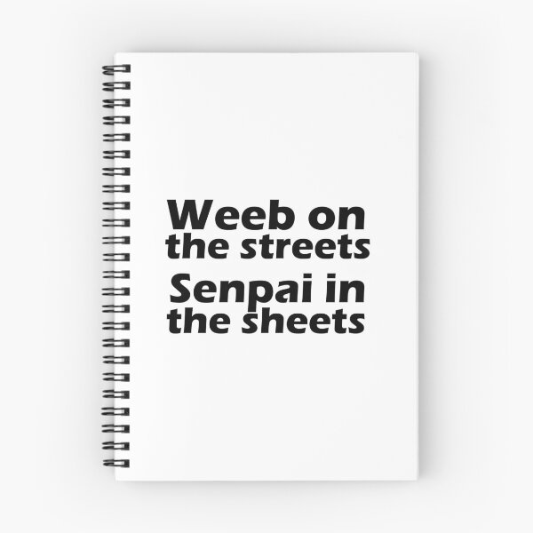 Item preview, weeb on the street designed and sold by LukeRosenberg.
