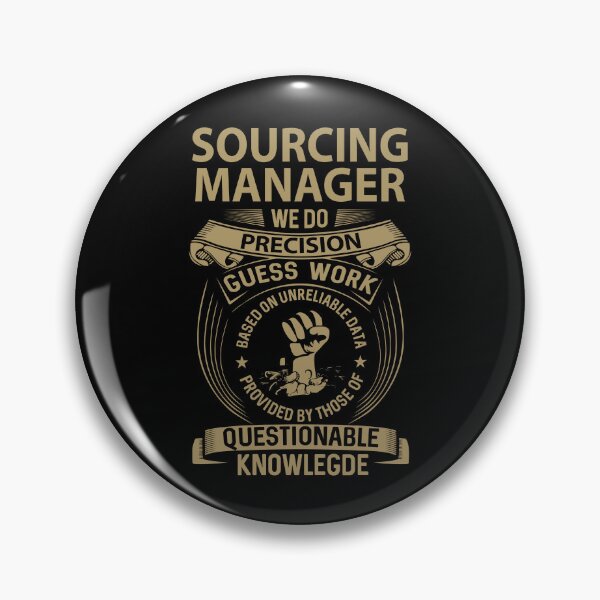 Item preview, Sourcing Manager T Shirt - We Do Precision Job Gift Item Tee designed and sold by natalinedk.