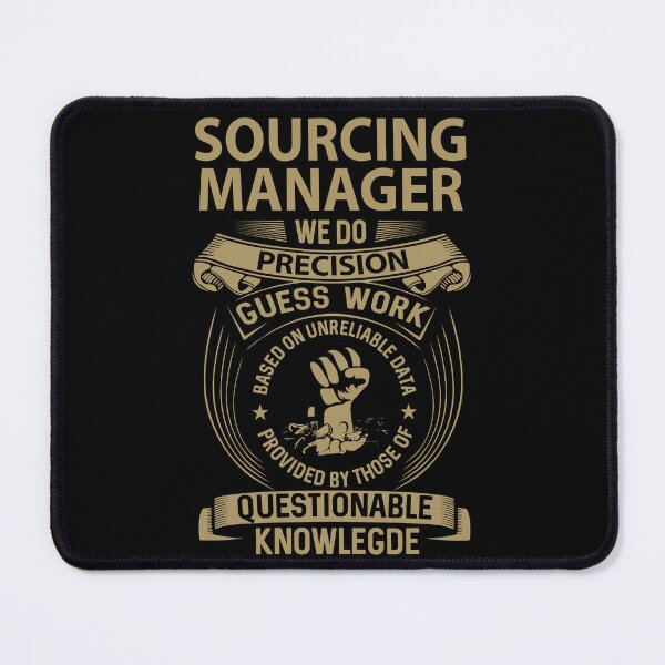 Item preview, Sourcing Manager T Shirt - We Do Precision Job Gift Item Tee designed and sold by natalinedk.