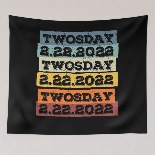 Item preview, Twosday 2-22-2022 Tuesday Teacher Student Vintage Two Funny designed and sold by d247.