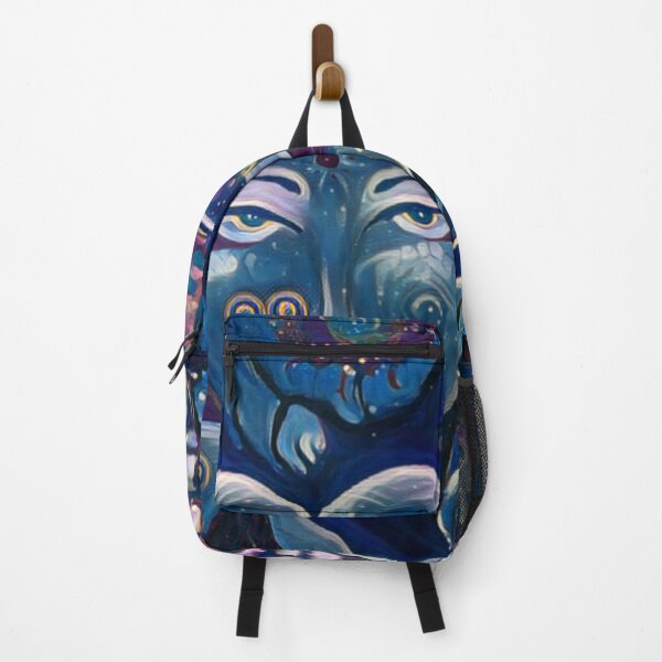 Item preview, A blue painting pf a chinese girl designed and sold by Maga Za.