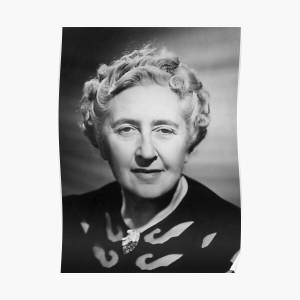 Agatha Christie Poster