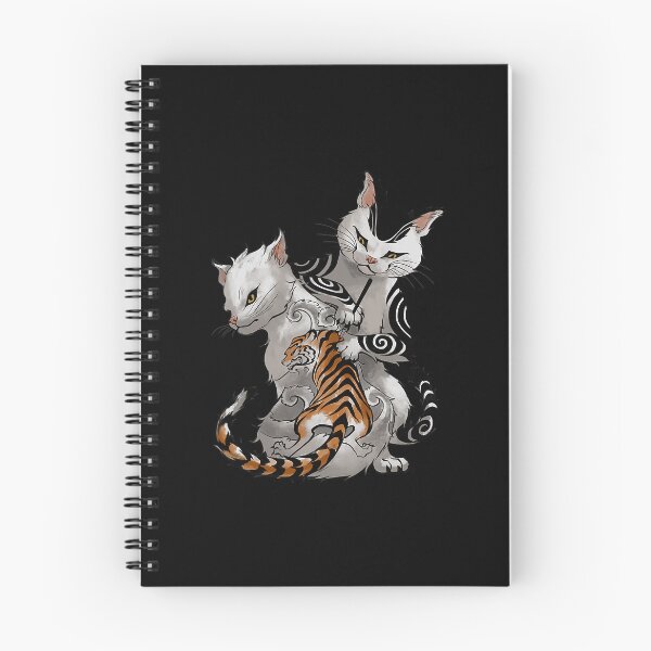 Item preview, Irezumi Cat Artist with Traditional Japanese Tattoo designed and sold by andrewbrian.