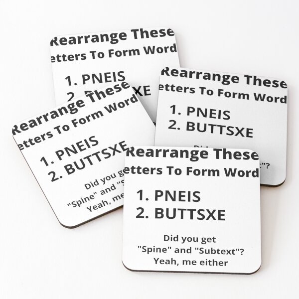Item preview, Rearrange the words to see what you get... designed and sold by Kevin Lehner.