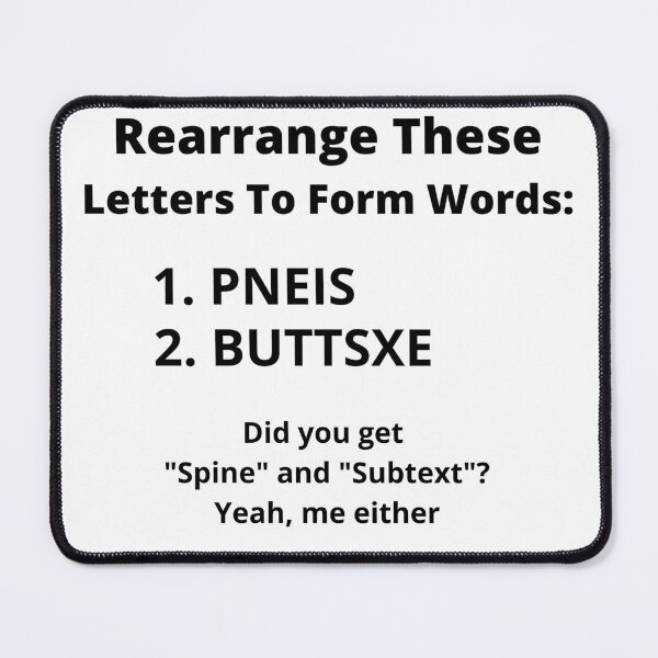 Item preview, Rearrange the words to see what you get... designed and sold by Kevin Lehner.