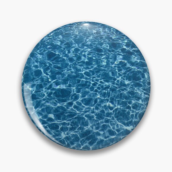 Item preview, aesthetic blue sparkling pool water designed and sold by Isabella Kate.