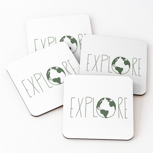 Item preview, Explore the Globe - Dark Green designed and sold by Leah Flores.