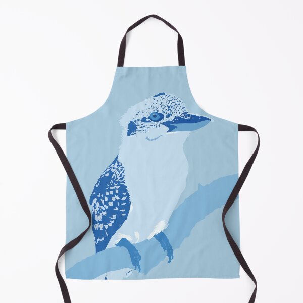 Item preview, Kookaburra Australian bird blue designed and sold by blueidesign.