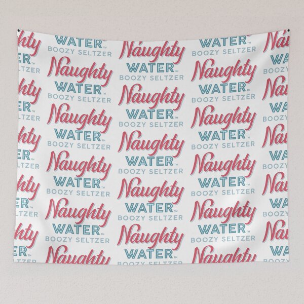 Item preview, Naughty Water Boozy Seltzer designed and sold by Makattack99.