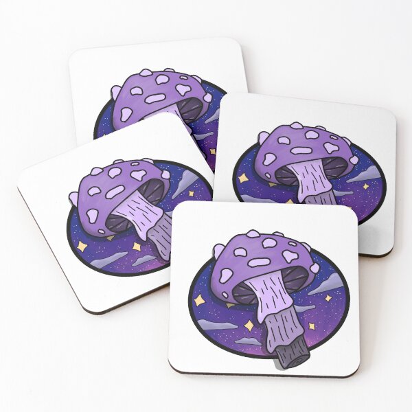 Item preview, Purple Celestial Mushroom designed and sold by julianagd.