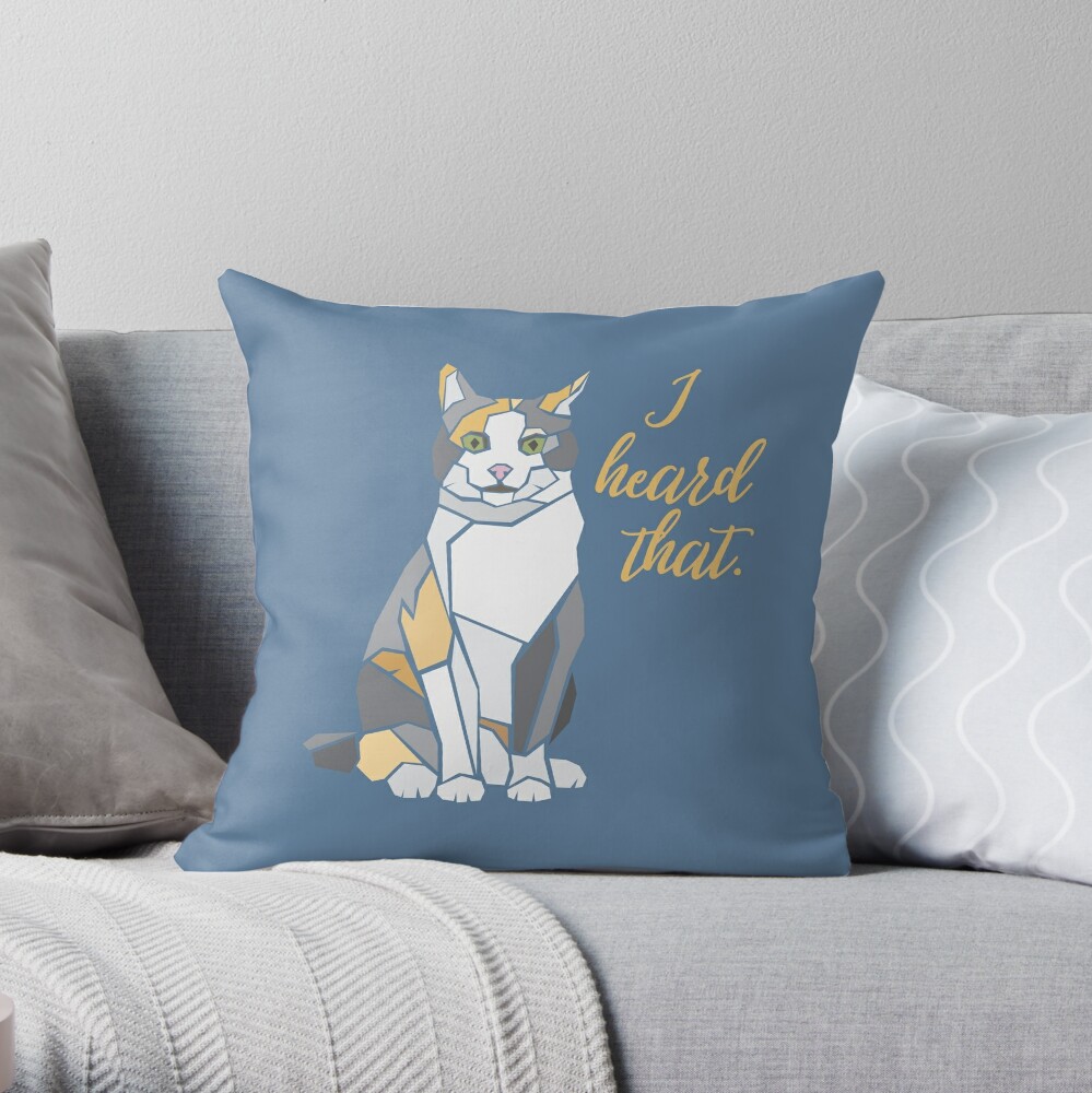 Item preview, Throw Pillow designed and sold by petloverswag.
