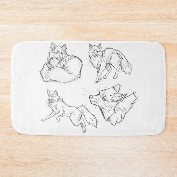 Item preview, Fox Sketch Set designed and sold by Katrina Yarbro.