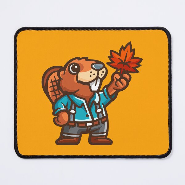Item preview, Beaver Cartoon Character, Beaver Cartoon designed and sold by graphic-genie.