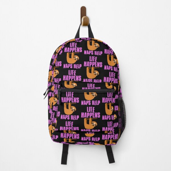 Item preview, Life Happens Naps Help, Motivational Quote designed and sold by FNStuff.