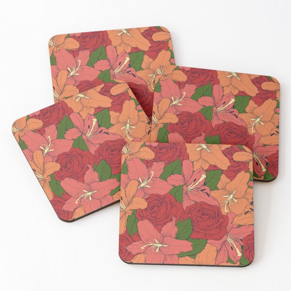 Item preview, cottagecore aesthetic - flower pattern designed and sold by Hoetoons.