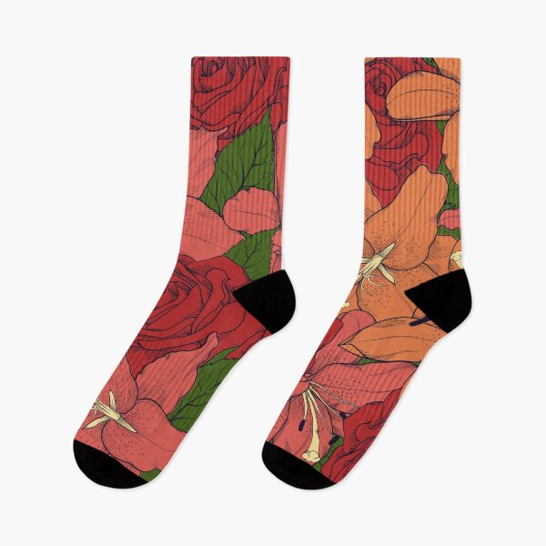 Item preview, cottagecore aesthetic - flower pattern designed and sold by Hoetoons.