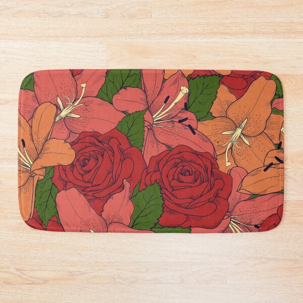 Item preview, cottagecore aesthetic - flower pattern designed and sold by Hoetoons.