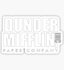 Pegatina Dunder Mifflin INC