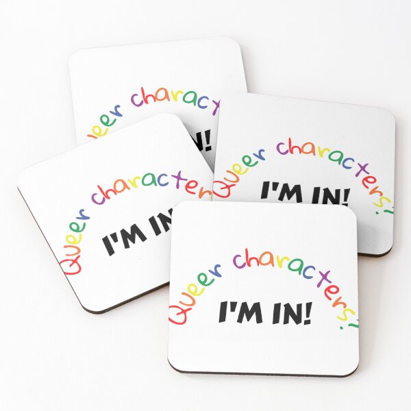 Item preview, Queer characters  I_m in !   designed and sold by MotoyashWeston.