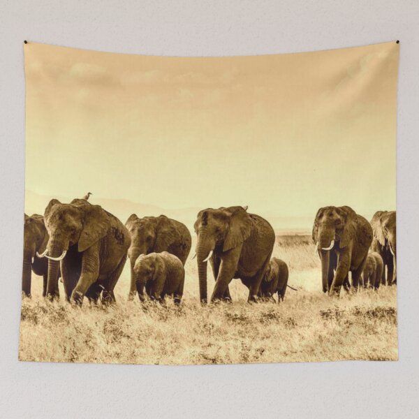 Item preview, Vintage Elephants designed and sold by prsagar01.
