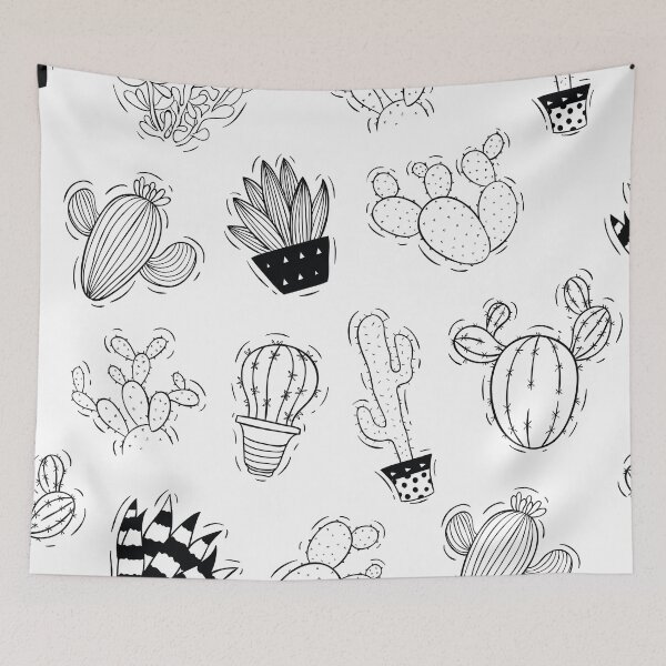Item preview, Exotic pattern cactus designed and sold by theluckstore.