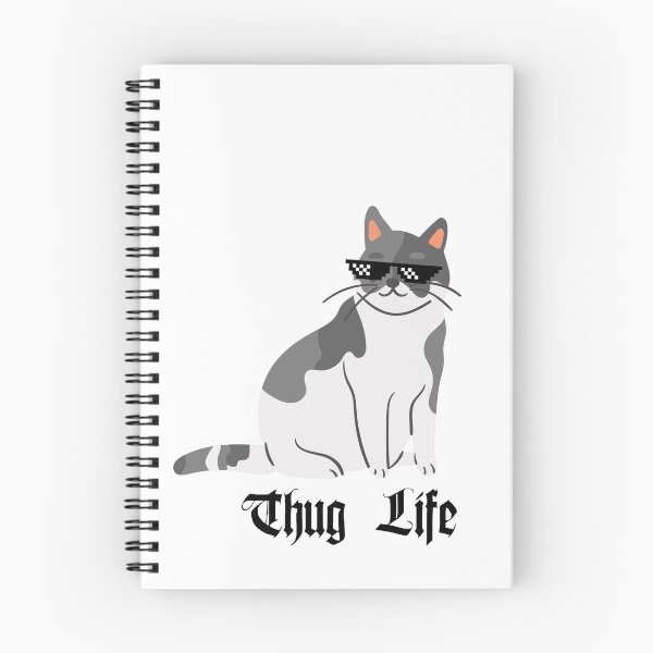 Item preview, Thug Life Cat designed and sold by ImperialRose.