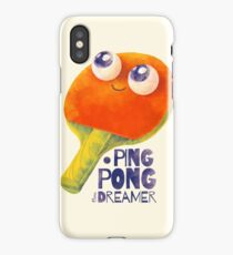Ping-pong dreamer iPhone Case/Skin