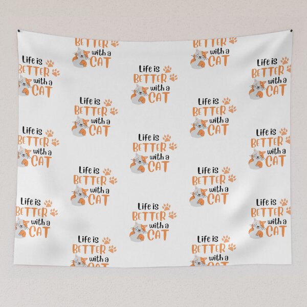 Item preview, Life Is Better With A Cat designed and sold by SidhuKeet1.