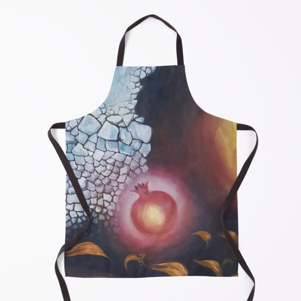 Item preview, Painting "Ice, pomegranate fruit and sun". designed and sold by Umiska.