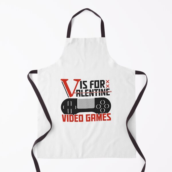 Item preview, V is for Video Games, Funny Valentine designed and sold by SoonSeen.