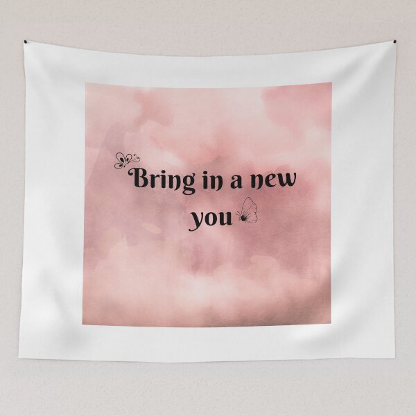 Item preview, Bring in a new you - Life changing quotes designed and sold by DigitalArtTrend.