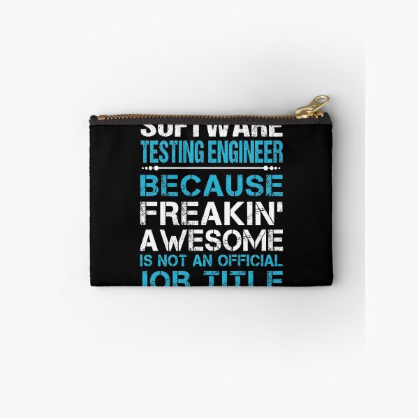 Item preview, Software Testing Engineer T Shirt - Freaking Awesome Job Gift Item Tee designed and sold by oetate4774.