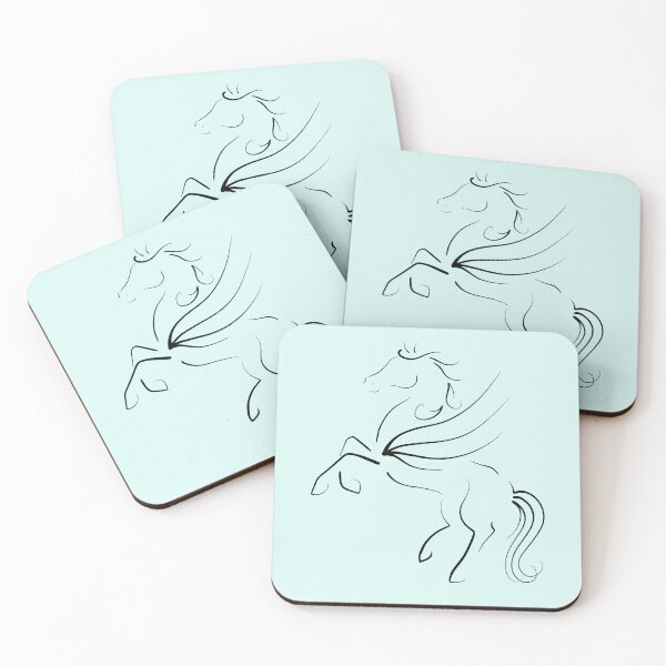 Item preview, Elegant Pegasus Outline designed and sold by Lady-Lilac.