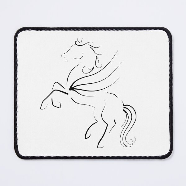 Item preview, Elegant Pegasus Outline designed and sold by Lady-Lilac.