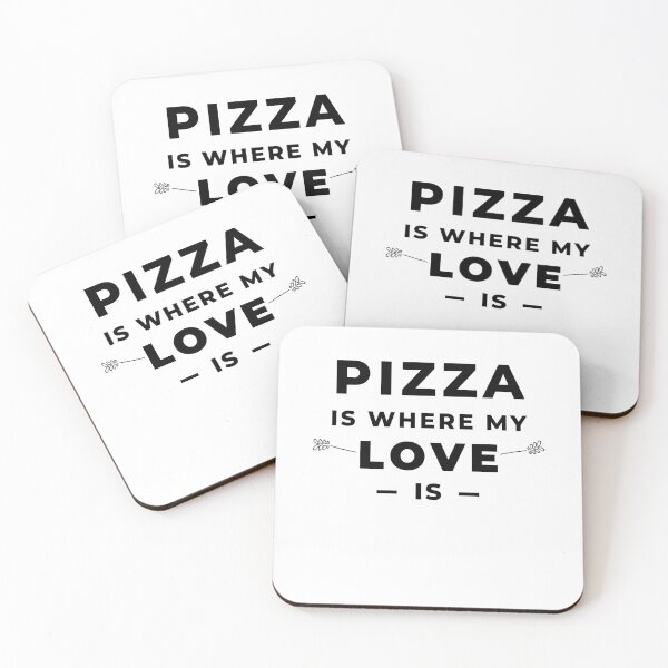 Item preview, Pizza is Where My Love is,gift for friend  designed and sold by behappysiempre.