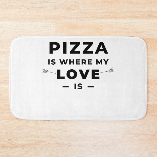 Item preview, Pizza is Where My Love is,gift for friend  designed and sold by behappysiempre.